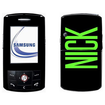   «Nick»   Samsung D800