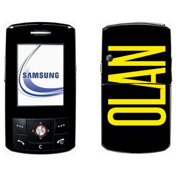   «Olan»   Samsung D800