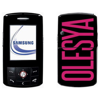   «Olesya»   Samsung D800
