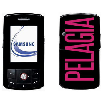   «Pelagia»   Samsung D800