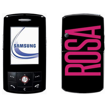   «Rosa»   Samsung D800