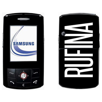   «Rufina»   Samsung D800