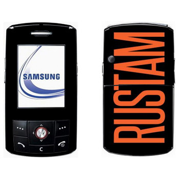   «Rustam»   Samsung D800