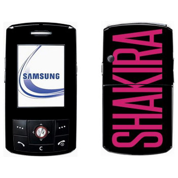   «Shakira»   Samsung D800