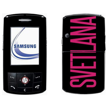   «Svetlana»   Samsung D800