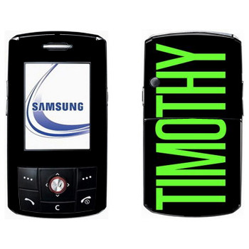   «Timothy»   Samsung D800