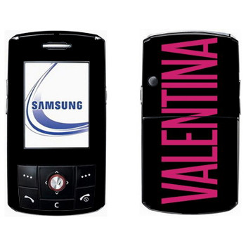   «Valentina»   Samsung D800