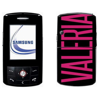   «Valeria»   Samsung D800
