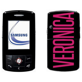   «Veronica»   Samsung D800