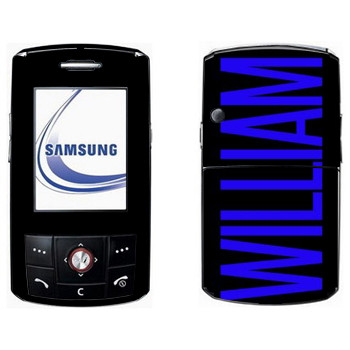   «William»   Samsung D800