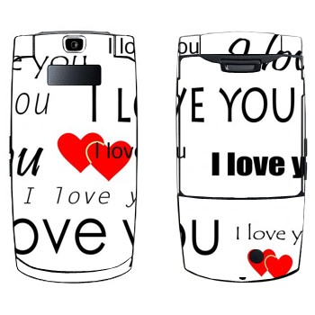   «I Love You -   »   Samsung D830