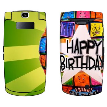   «  Happy birthday»   Samsung D830