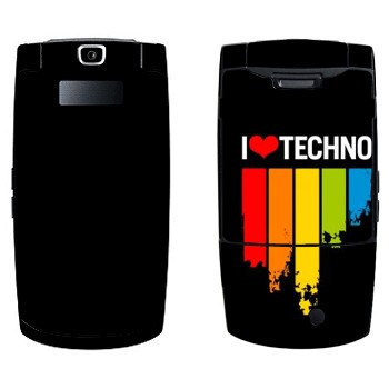  «I love techno»   Samsung D830