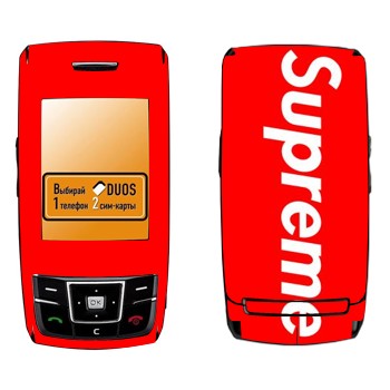   «Supreme   »   Samsung D880 Duos