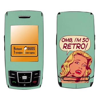   «OMG I'm So retro»   Samsung D880 Duos