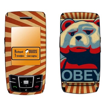   «  - OBEY»   Samsung D880 Duos