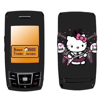   «Kitty - I love punk»   Samsung D880 Duos