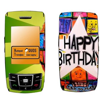   «  Happy birthday»   Samsung D880 Duos