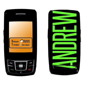   «Andrew»   Samsung D880 Duos