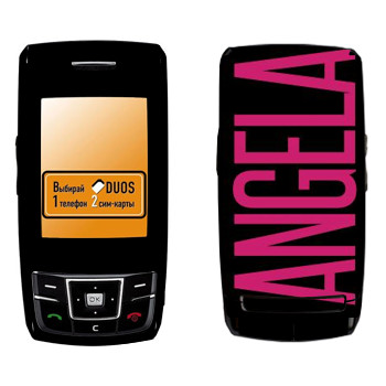   «Angela»   Samsung D880 Duos