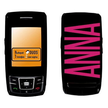   «Anna»   Samsung D880 Duos
