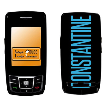   «Constantine»   Samsung D880 Duos