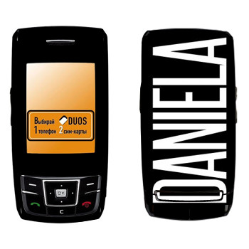   «Daniela»   Samsung D880 Duos