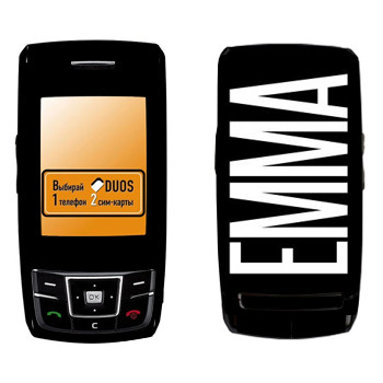   «Emma»   Samsung D880 Duos