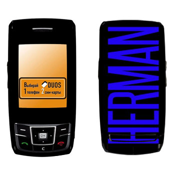   «Herman»   Samsung D880 Duos