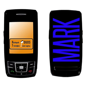   «Mark»   Samsung D880 Duos