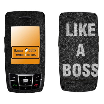   « Like A Boss»   Samsung D880 Duos