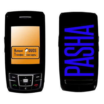   «Pasha»   Samsung D880 Duos