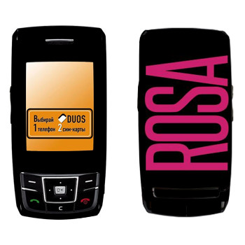   «Rosa»   Samsung D880 Duos
