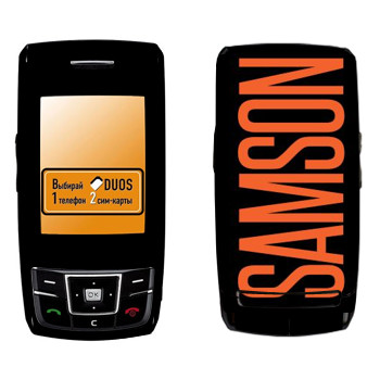   «Samson»   Samsung D880 Duos