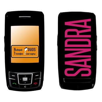   «Sandra»   Samsung D880 Duos