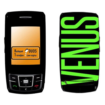   «Venus»   Samsung D880 Duos