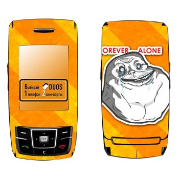  «Forever alone»   Samsung D880 Duos