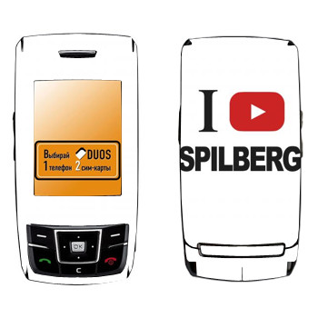   «I love Spilberg»   Samsung D880 Duos