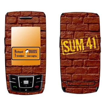   «- Sum 41»   Samsung D880 Duos
