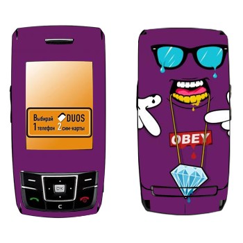   «OBEY - SWAG»   Samsung D880 Duos