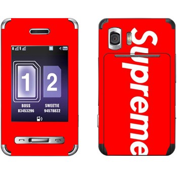   «Supreme   »   Samsung D980 Duos