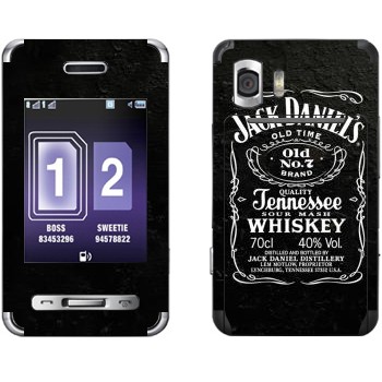  «Jack Daniels»   Samsung D980 Duos