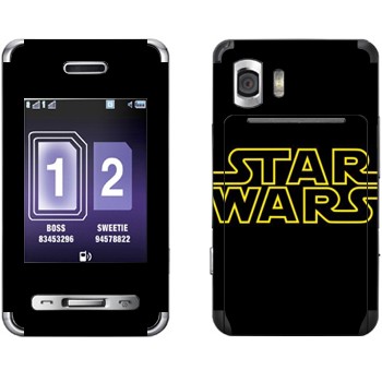   « Star Wars»   Samsung D980 Duos