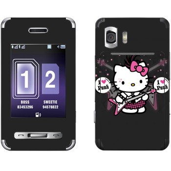   «Kitty - I love punk»   Samsung D980 Duos
