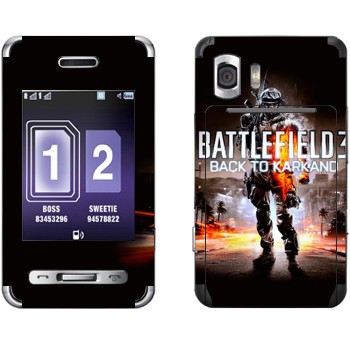   «Battlefield: Back to Karkand»   Samsung D980 Duos