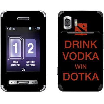   «Drink Vodka With Dotka»   Samsung D980 Duos