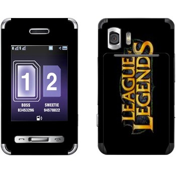   «League of Legends  »   Samsung D980 Duos
