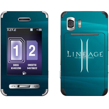   «Lineage 2 »   Samsung D980 Duos
