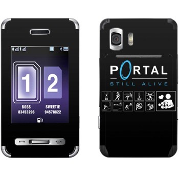   «Portal - Still Alive»   Samsung D980 Duos