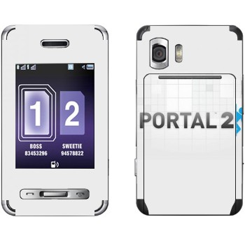   «Portal 2    »   Samsung D980 Duos